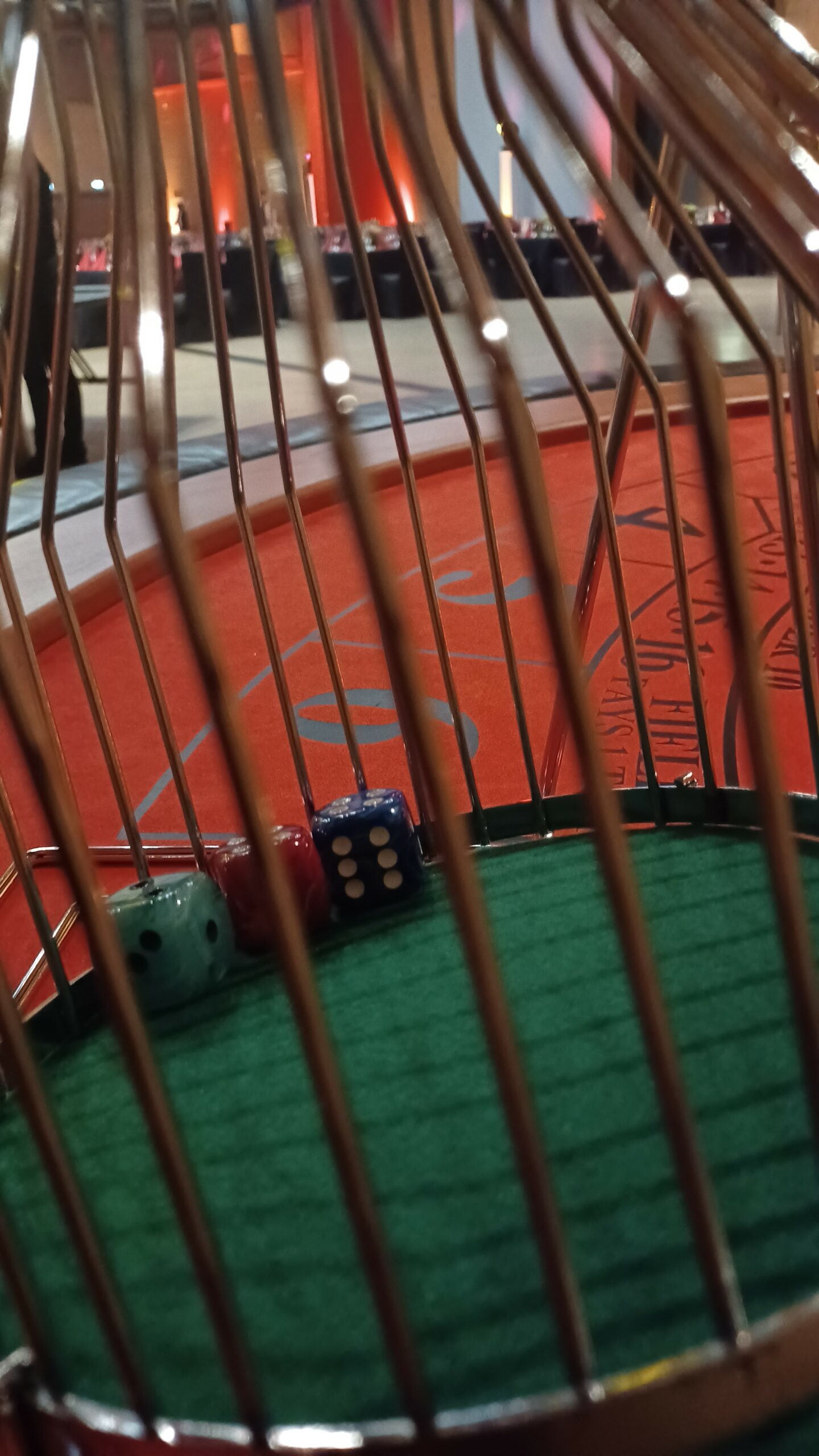 Table de jeu Chuck-a-Luck jeu de dés Casino Alsace