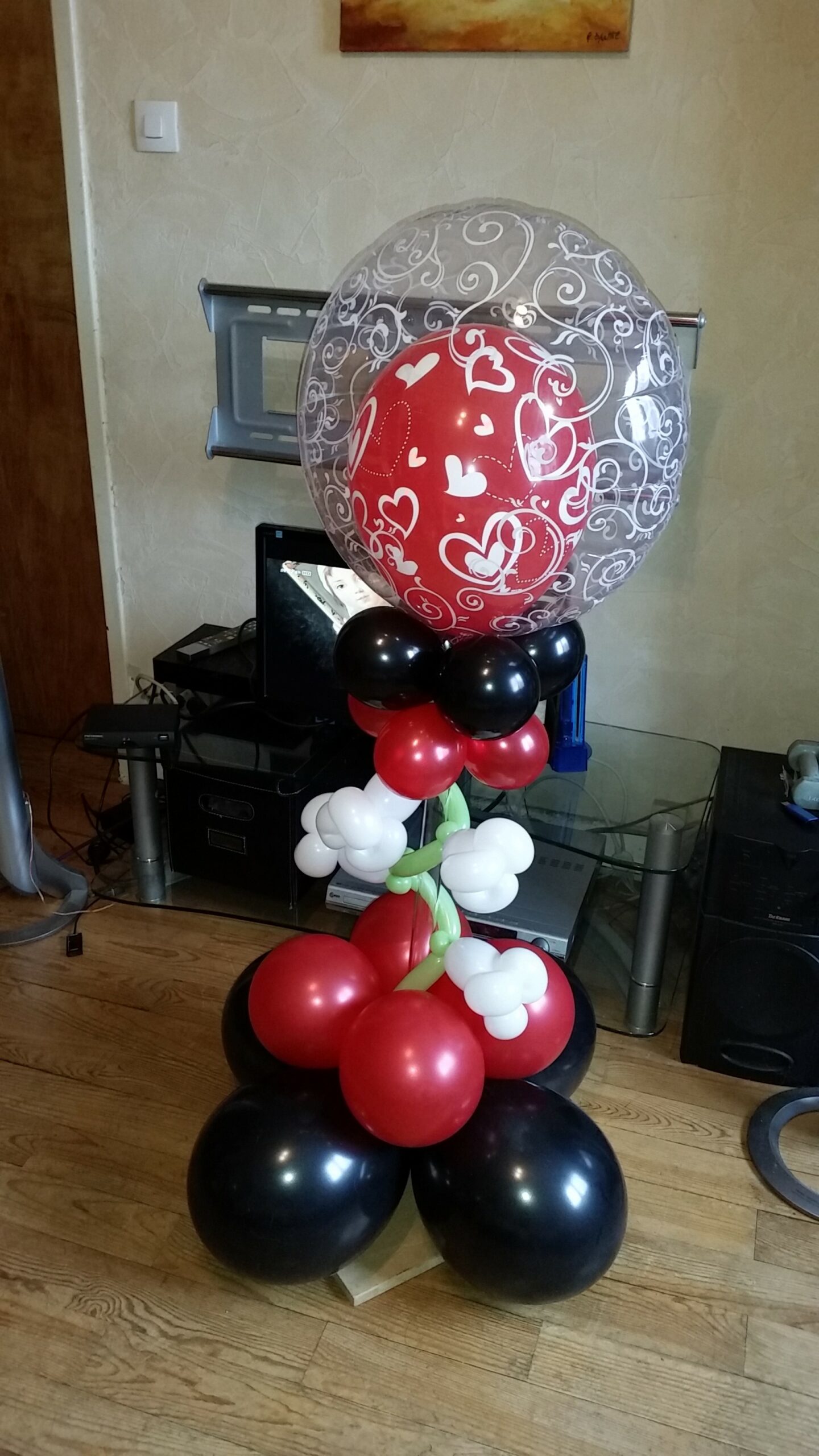Décoration ballons casino